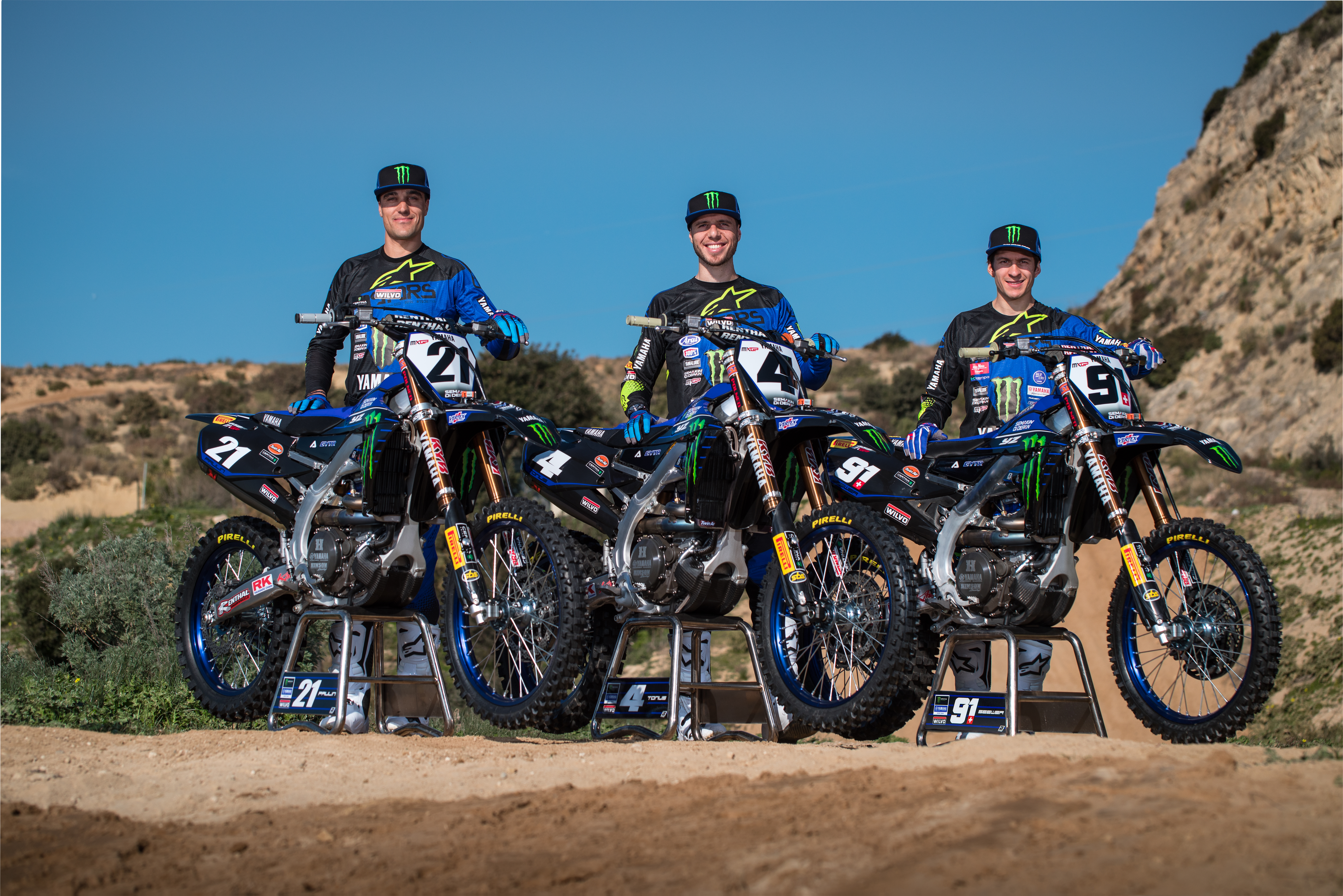 Monster Energy Yamaha Factory MXGP & MX2 Teams Set for Exciting