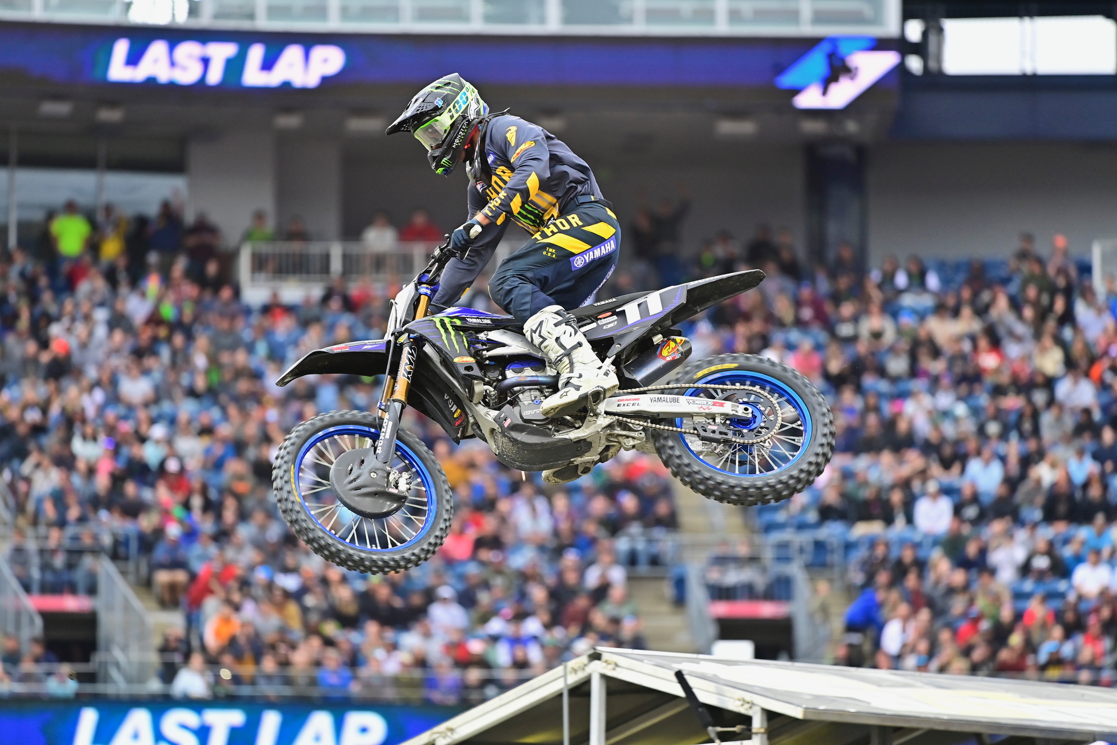 Chisholm Races To Fifth at Gillette Stadium | Yamaha Racing