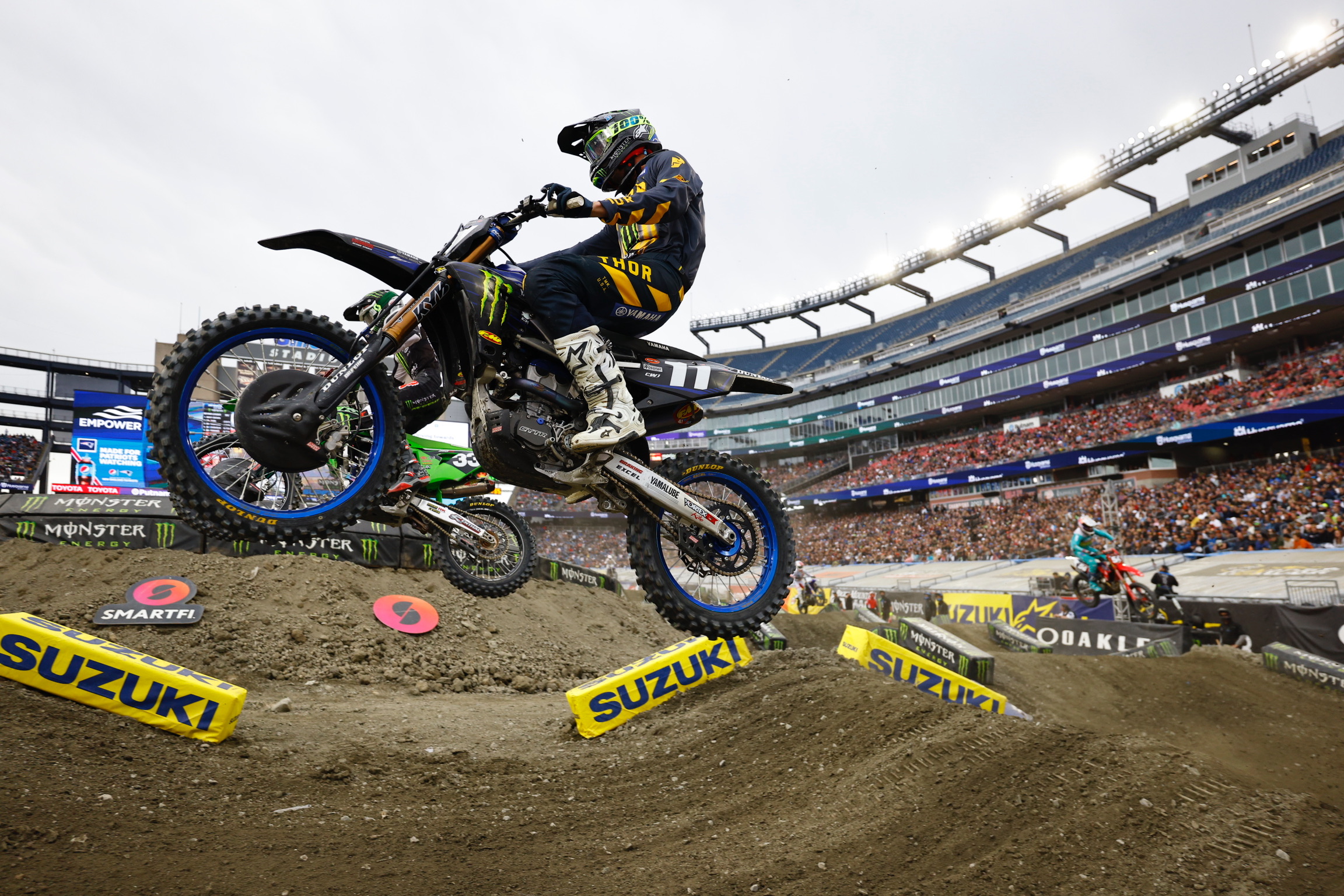 Chisholm Races To Fifth at Gillette Stadium | Yamaha Racing