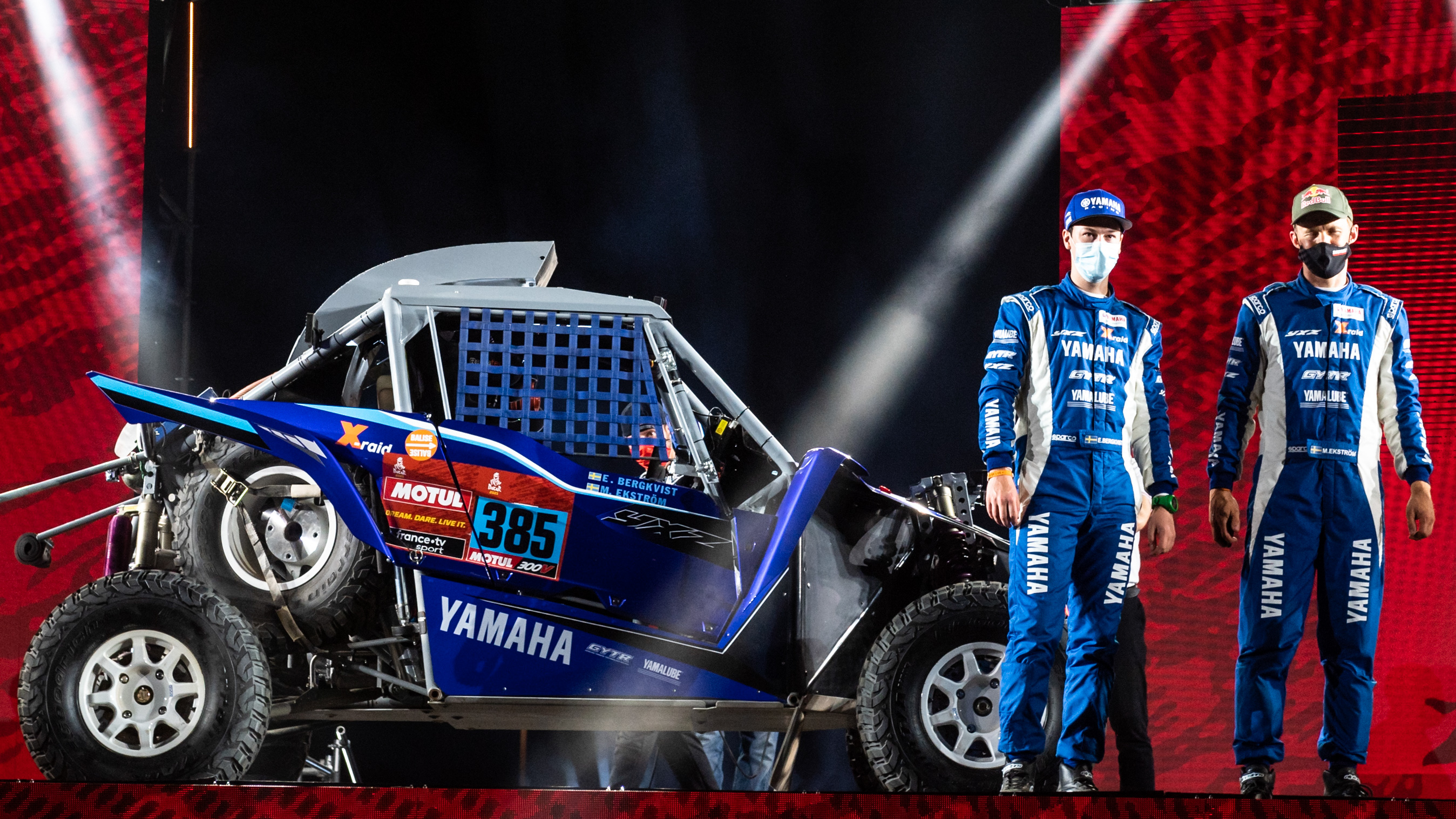 Ray Racing Rally Team X-raid Yamaha Racing Rally Team Partner with Sparco | Yamaha Racing