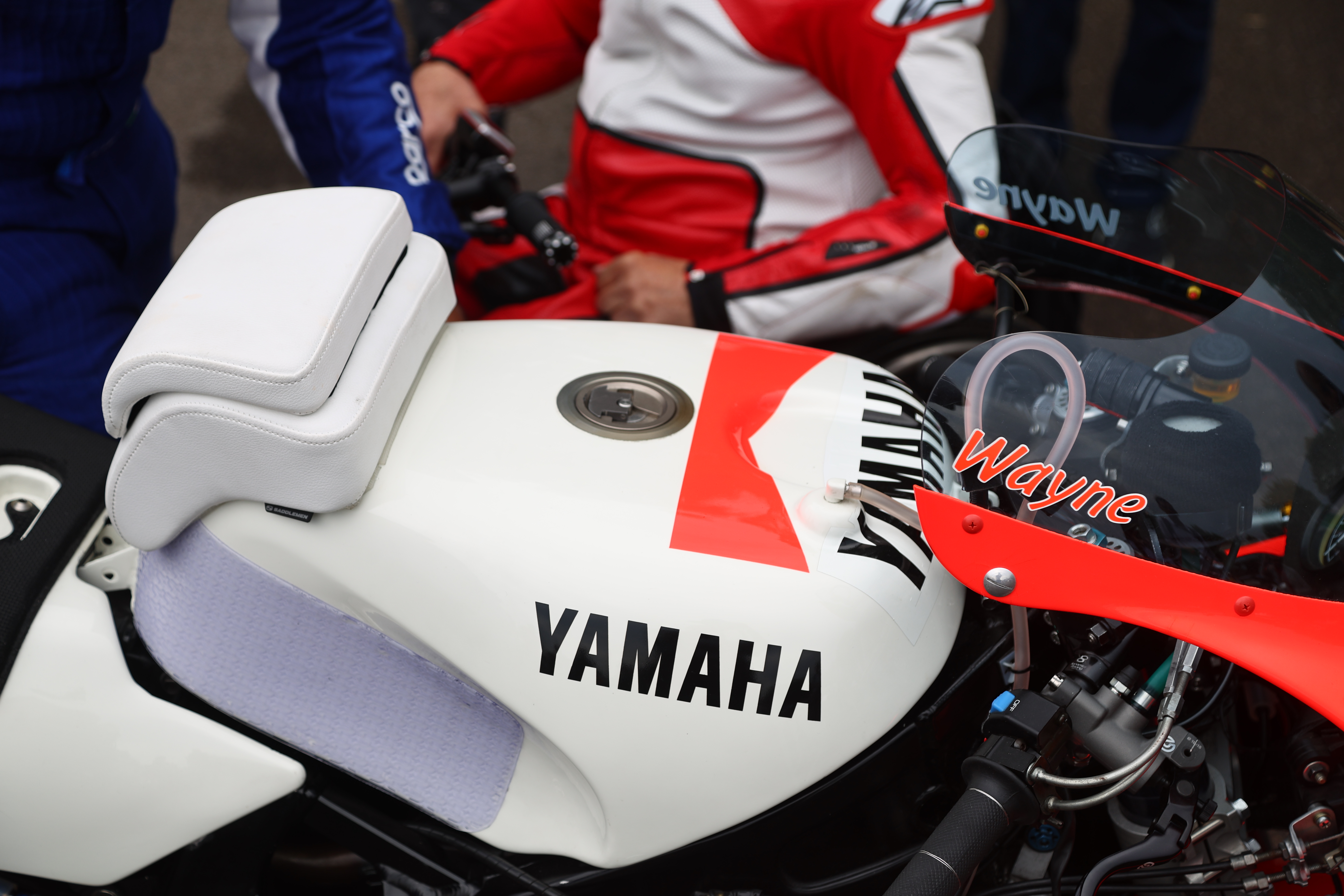 Wayne Rainer Wayne Rainey Returns to the Saddle of 1992 YZR500 at Goodwood Festival ...