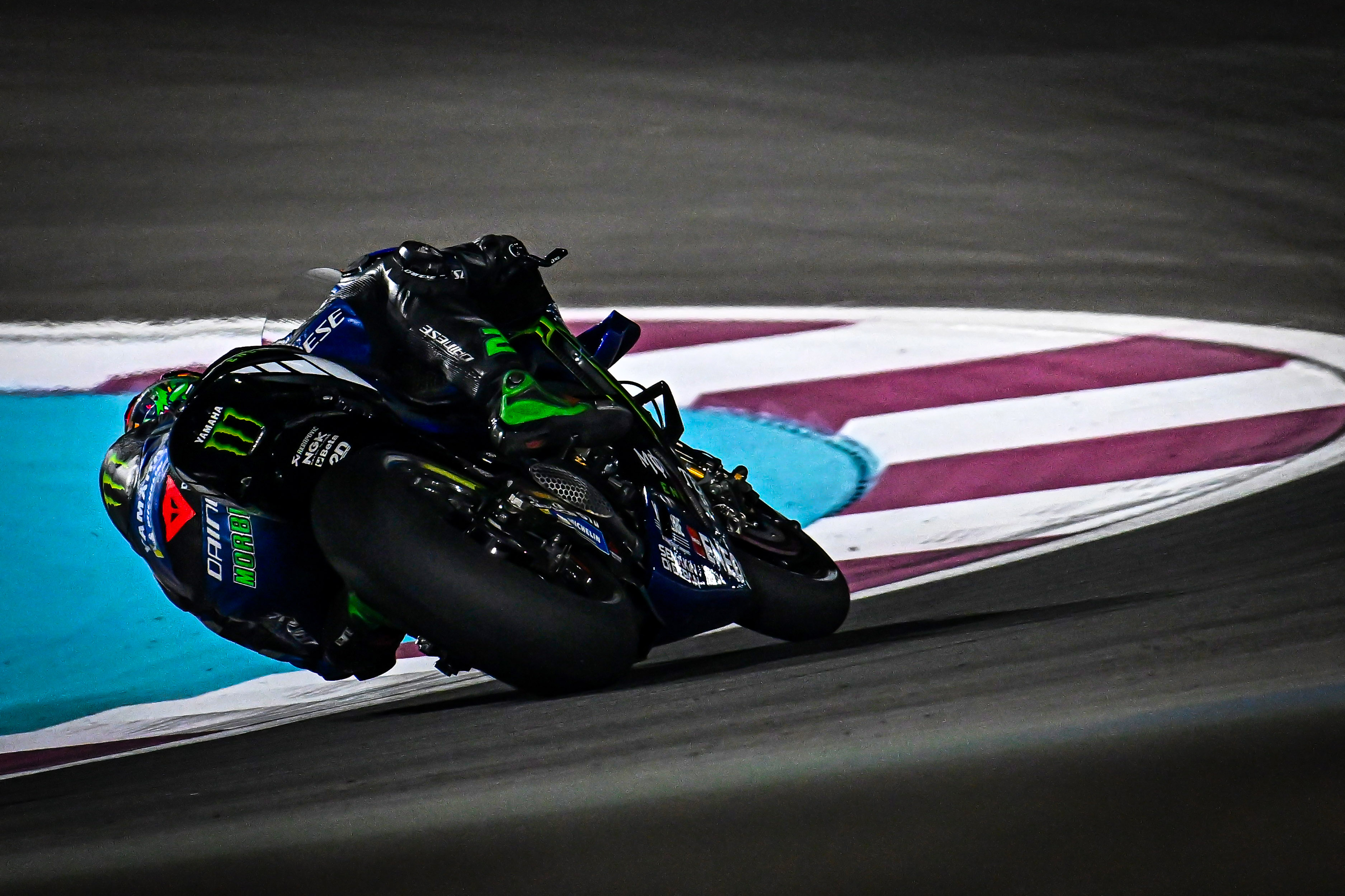 Quartararo Muscles His Way to Seventh Place in Qatar Race | Yamaha Racing