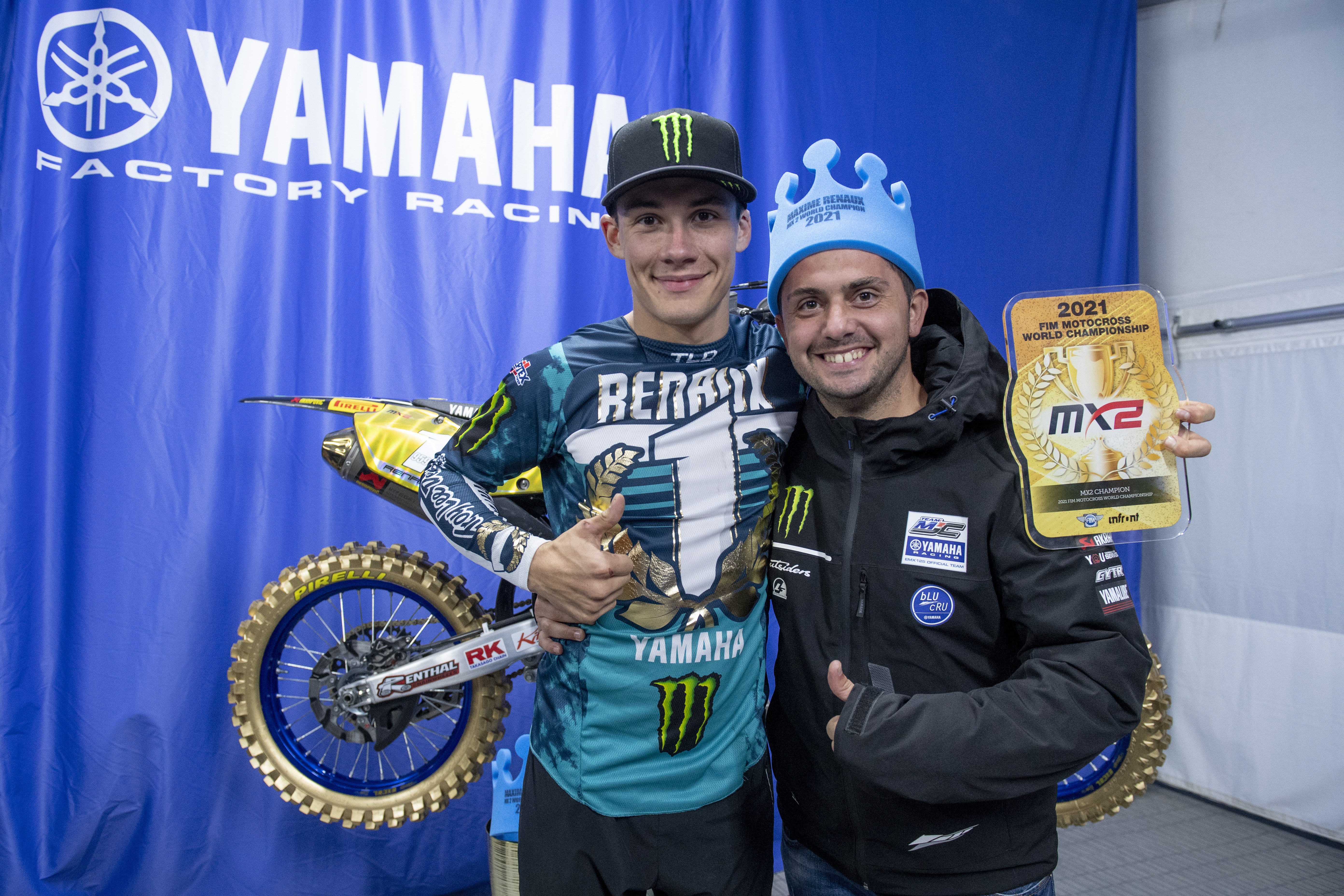 Maxime Renaux Crowned MX2 World Champion after Stunning Grand Prix
