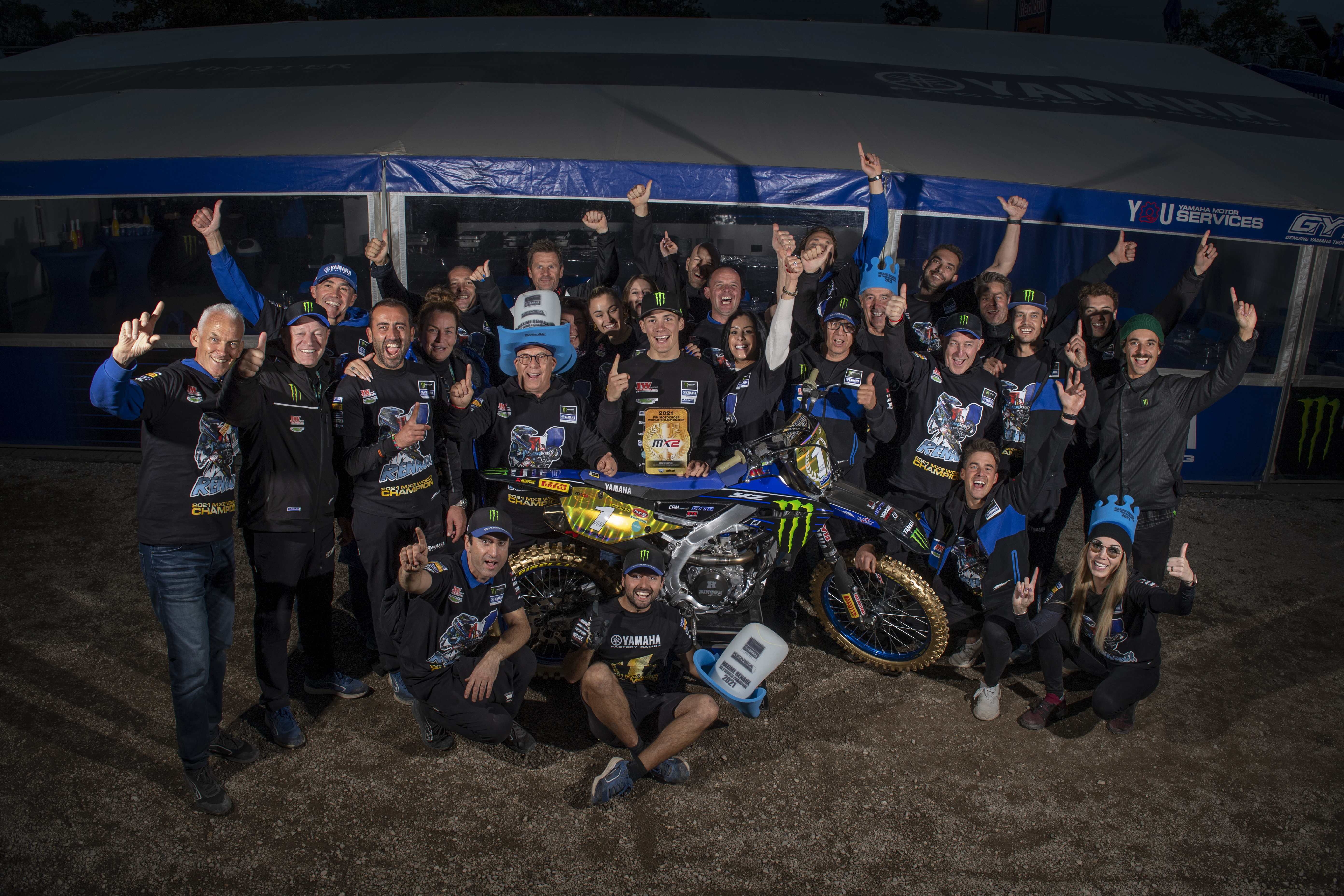 Maxime Renaux Crowned MX2 World Champion after Stunning Grand Prix