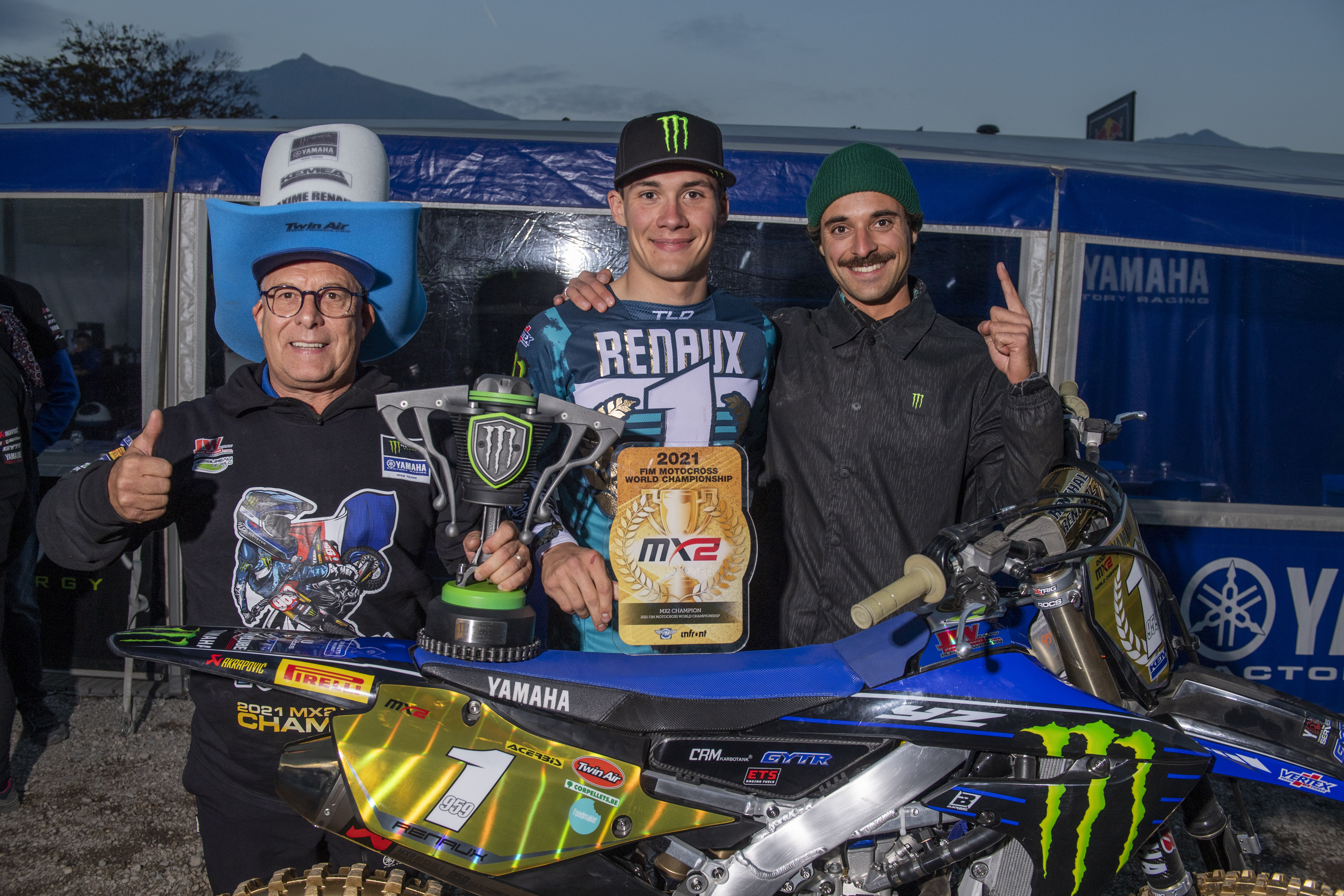 Maxime Renaux Crowned MX2 World Champion after Stunning Grand Prix