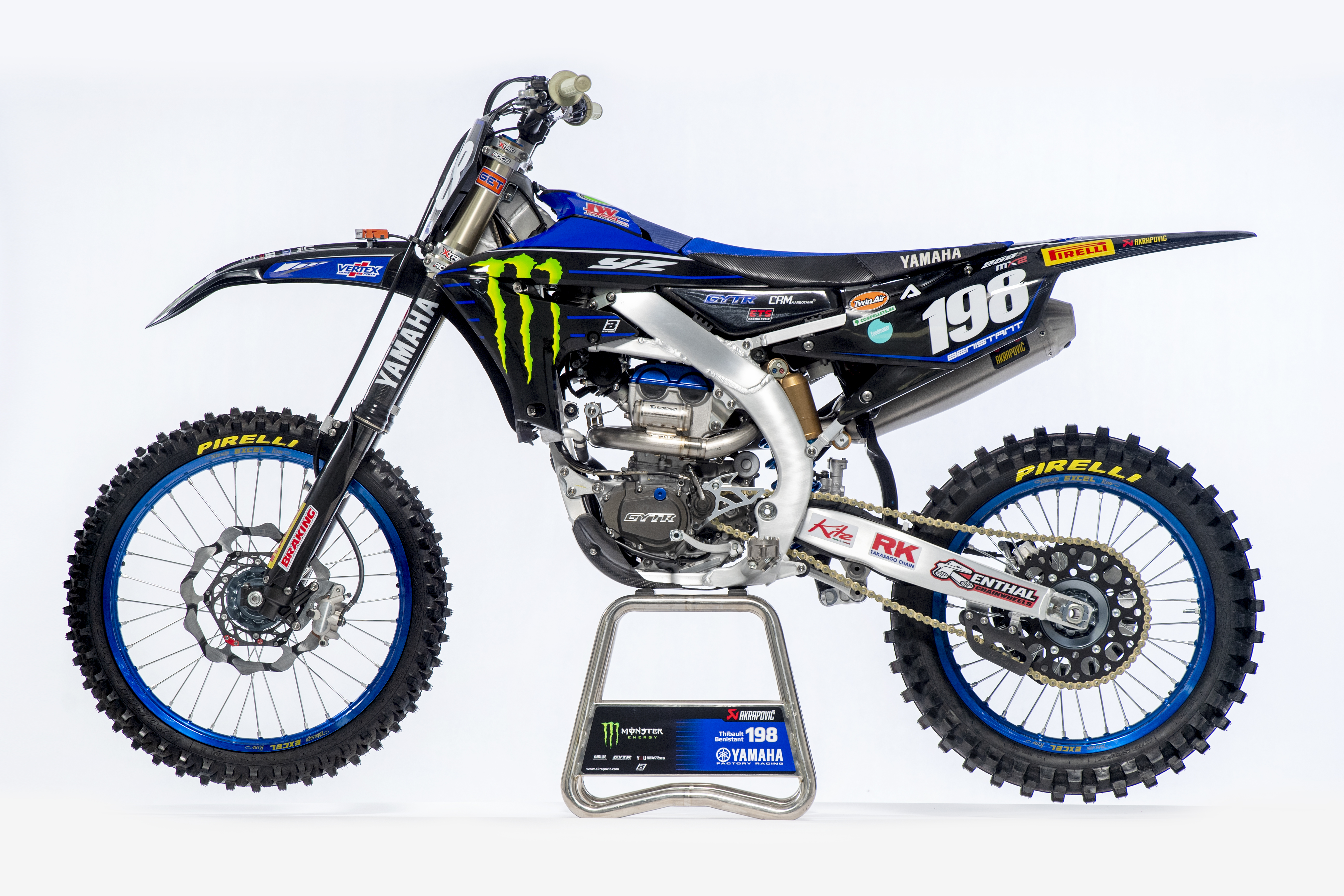Monster Energy Yamaha Factory MX2 Unveils New Look Ahead of 2021