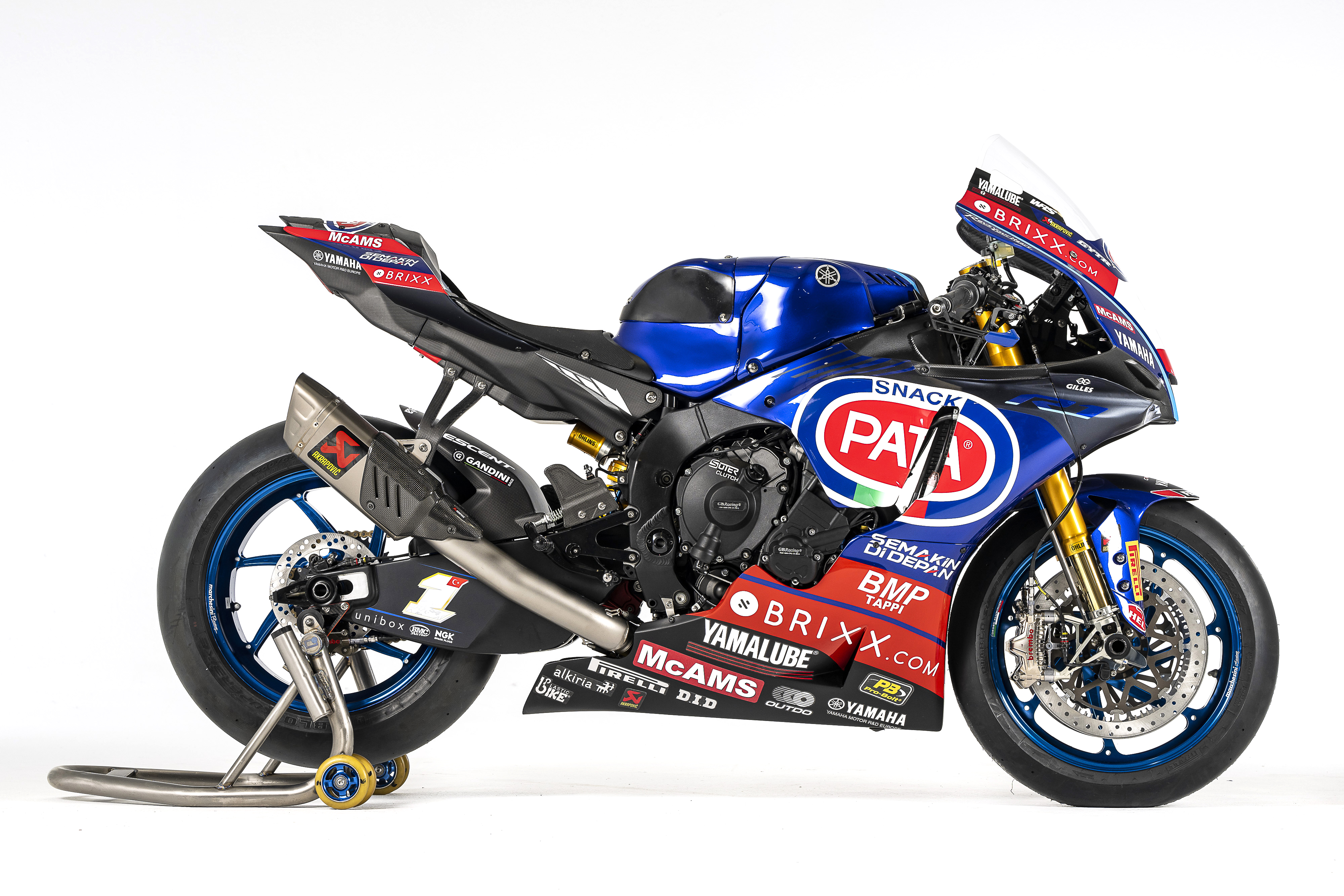 Pata Yamaha with Brixx WorldSBK Fired Up for 2022 WorldSBK