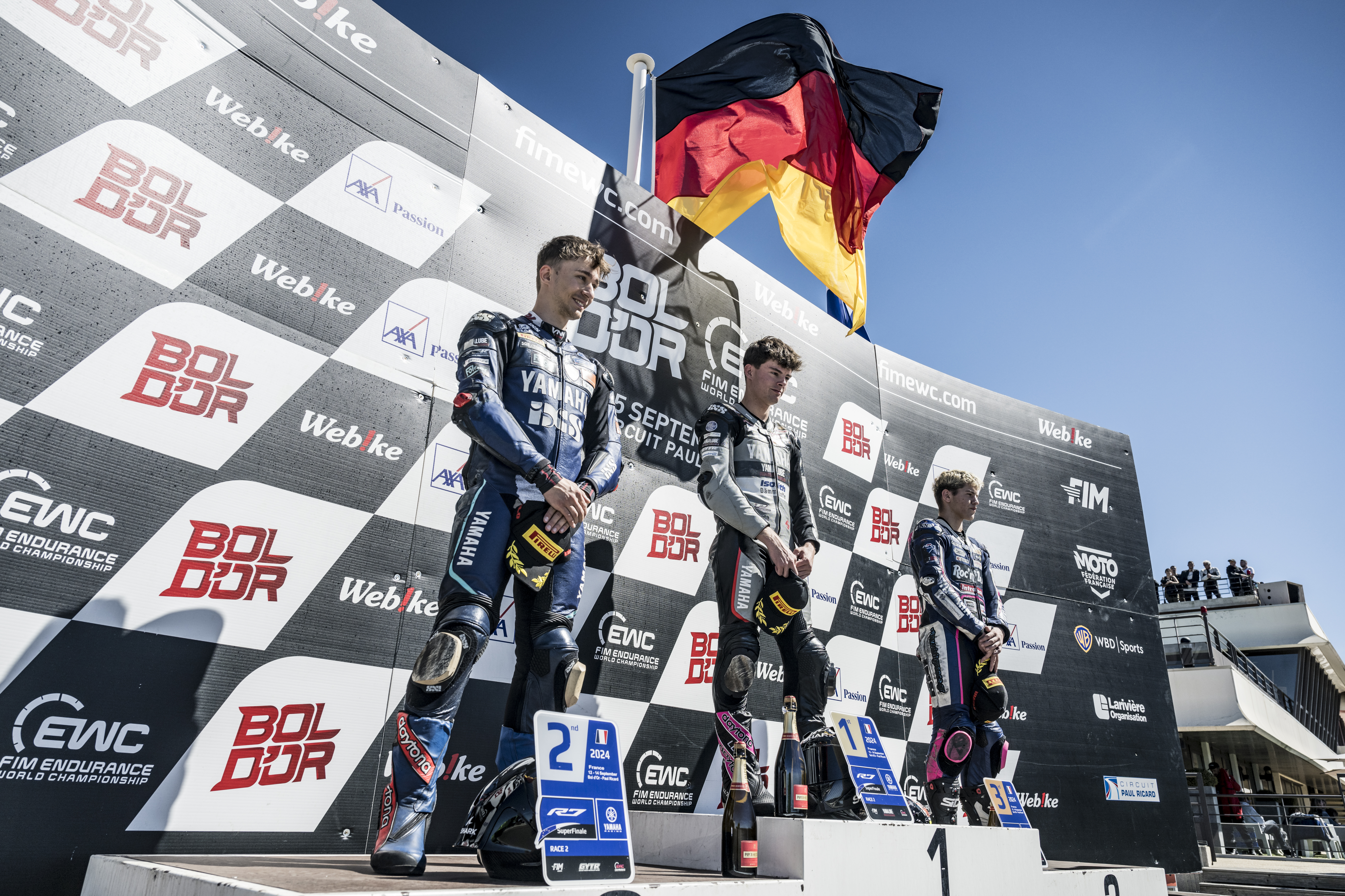 Lehman Wins Race 2 to be Crowned the Yamaha R7 European Cup