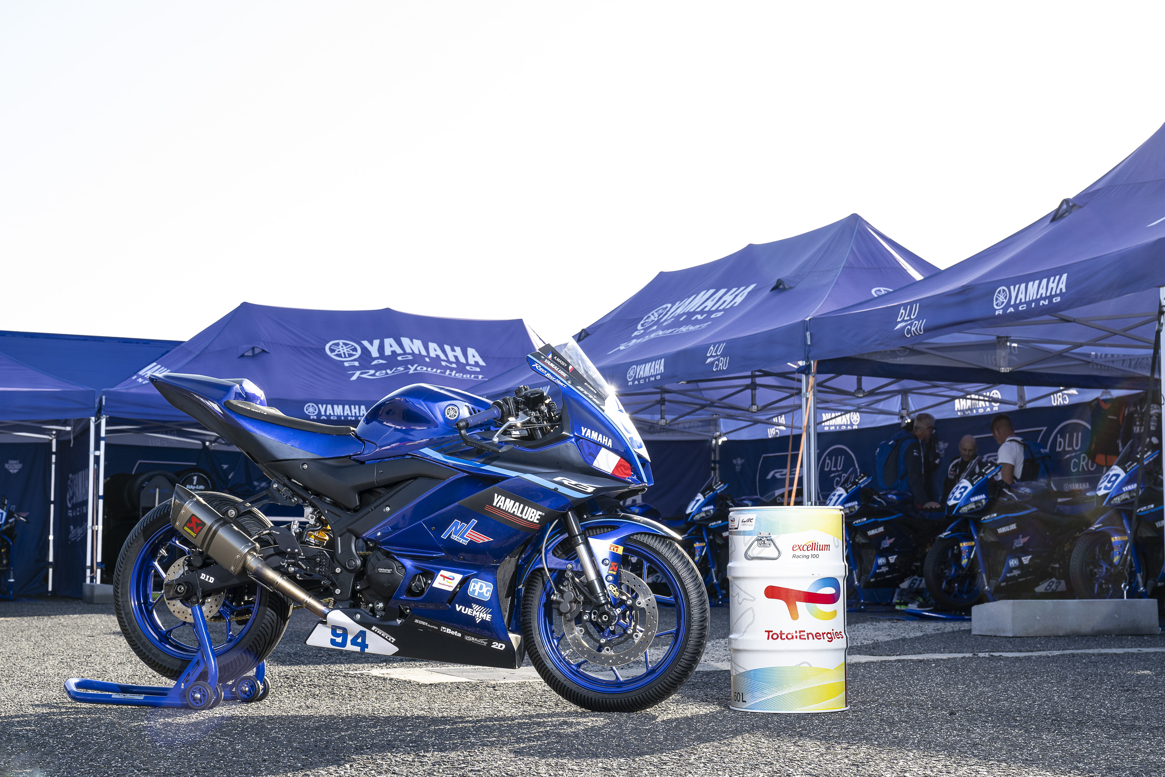 Yamaha Motor Europe to run 100% sustainable fuel in R3 bLU cRU