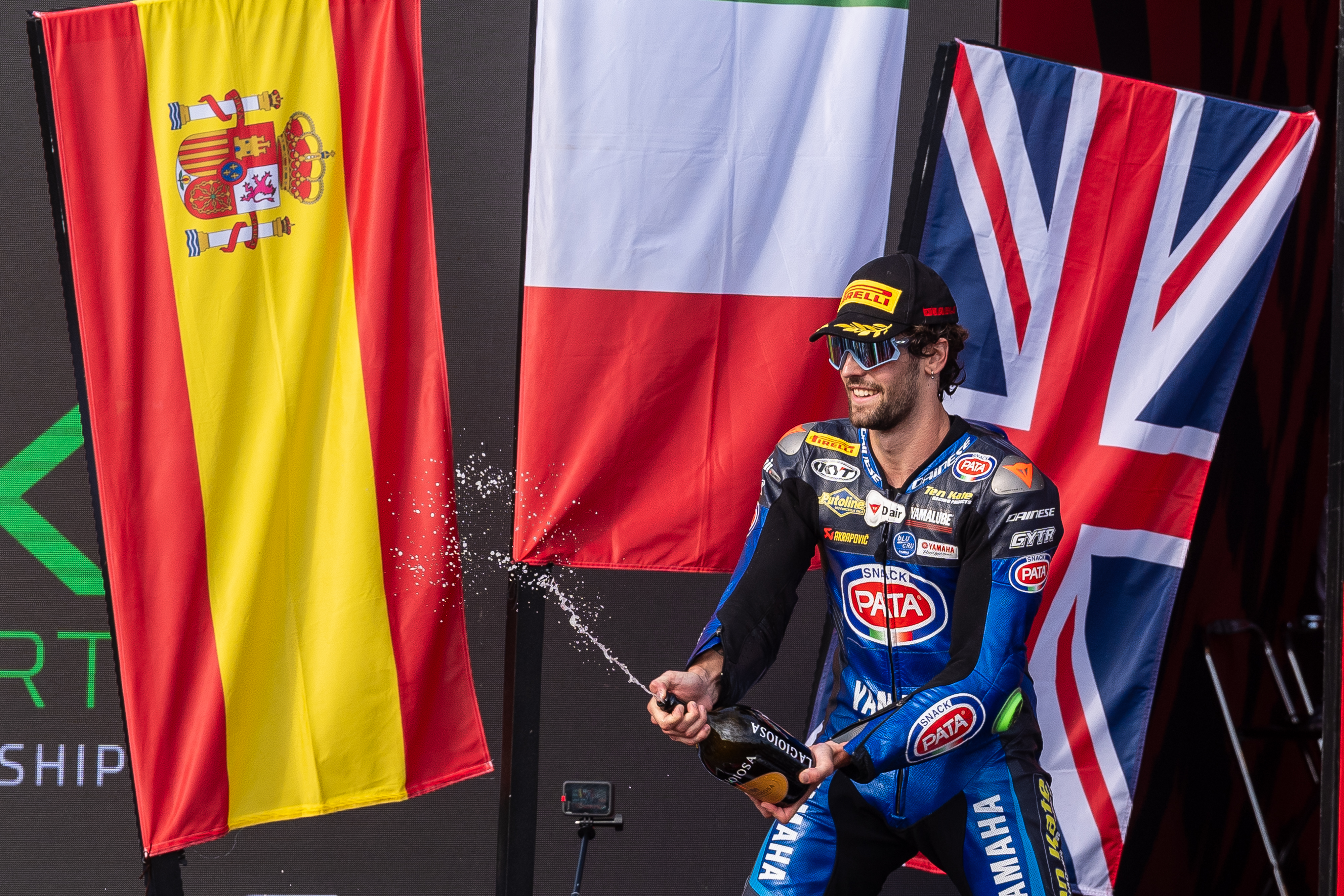 Manzi won World Supersport Race 2