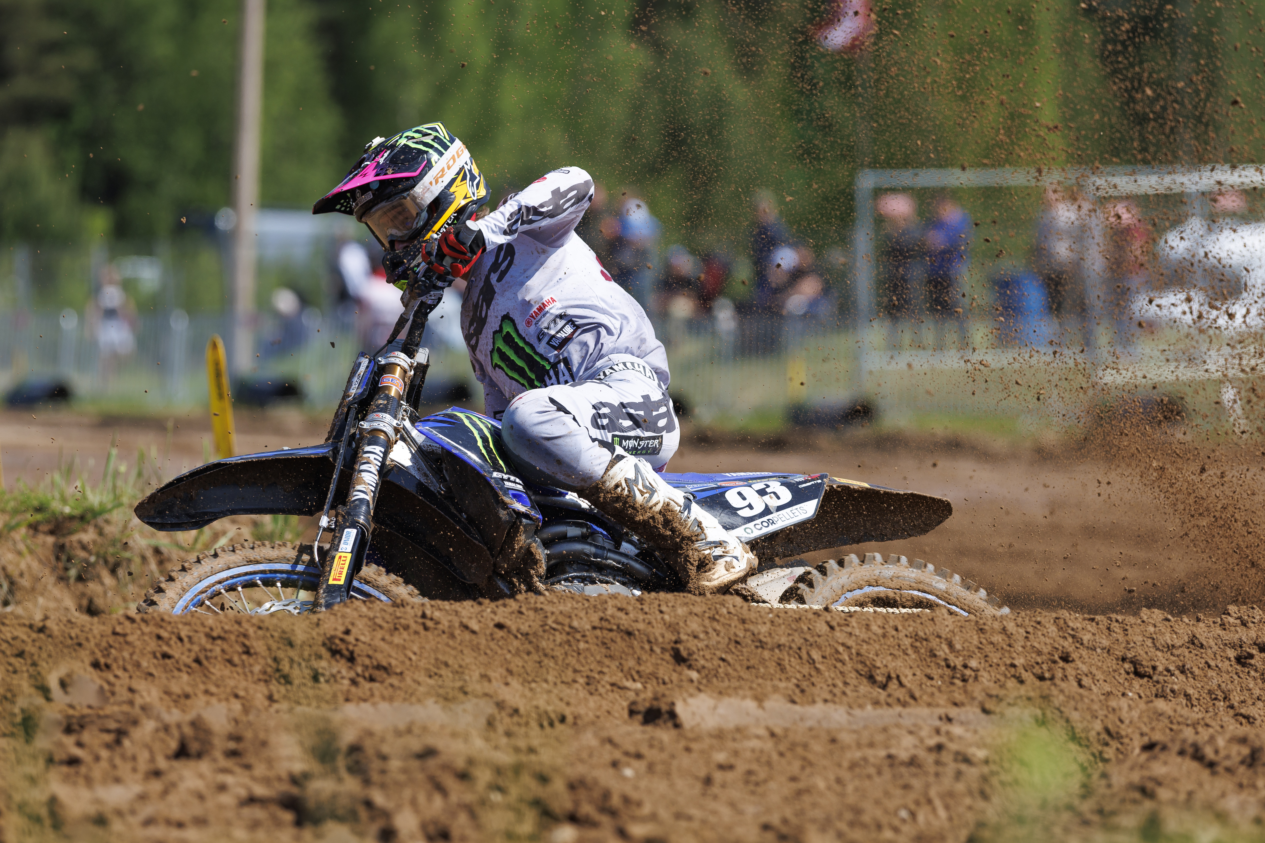Yamaha Motocross Racing Dirt