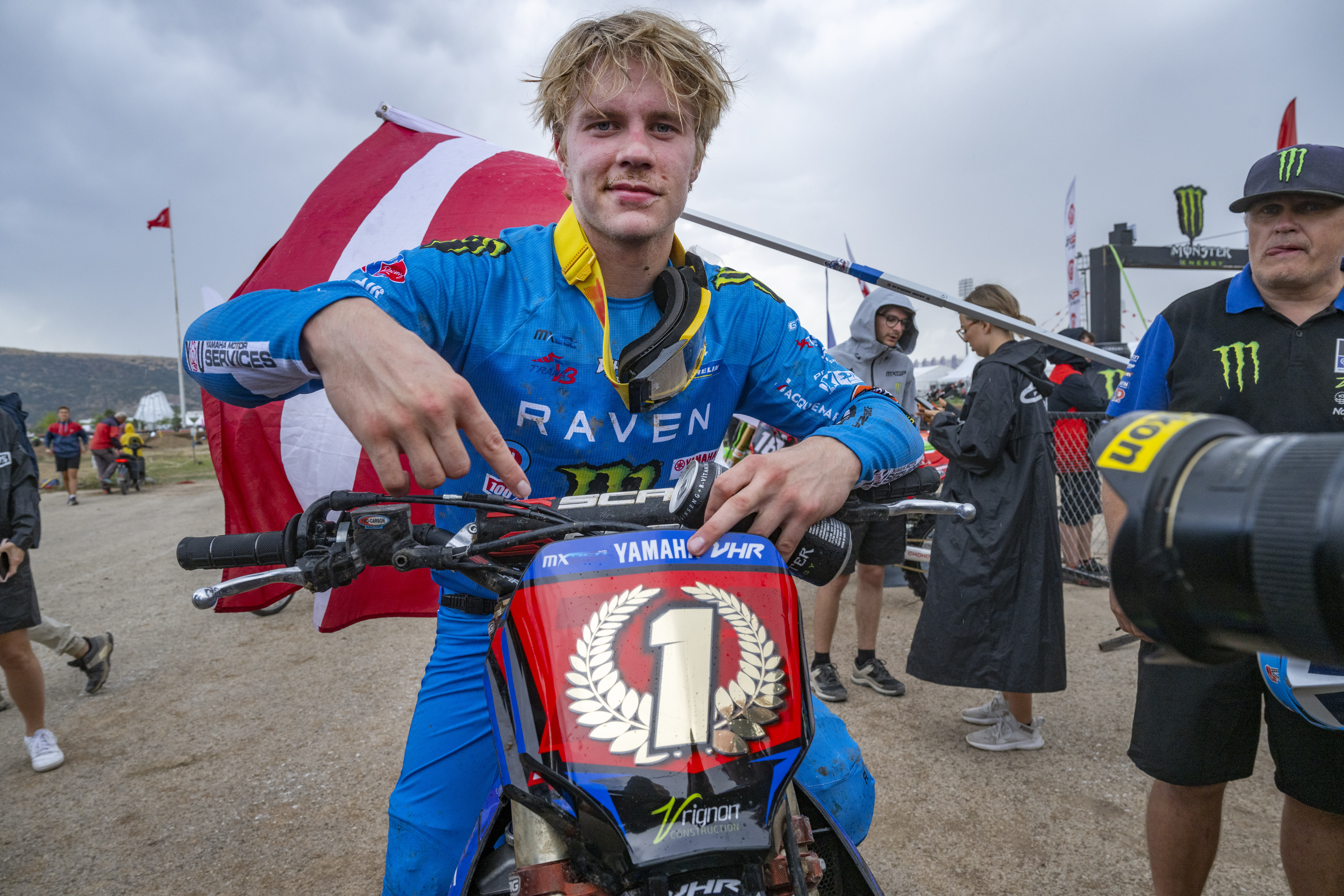 Janis Reisulis is the 2025 EMX250 European Champion! - Yamaha Racing