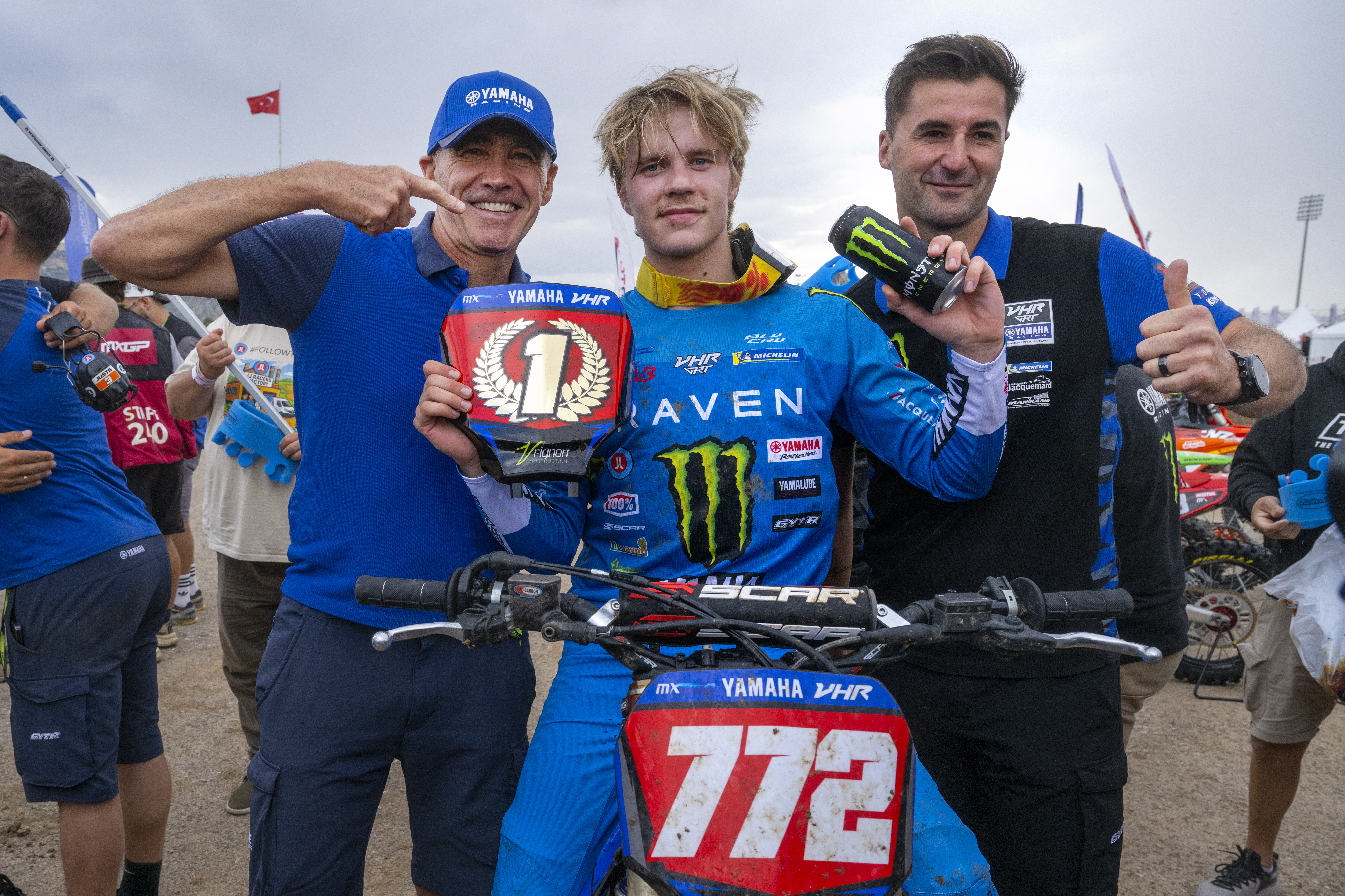 Janis Reisulis is the 2025 EMX250 European Champion! - Yamaha Racing