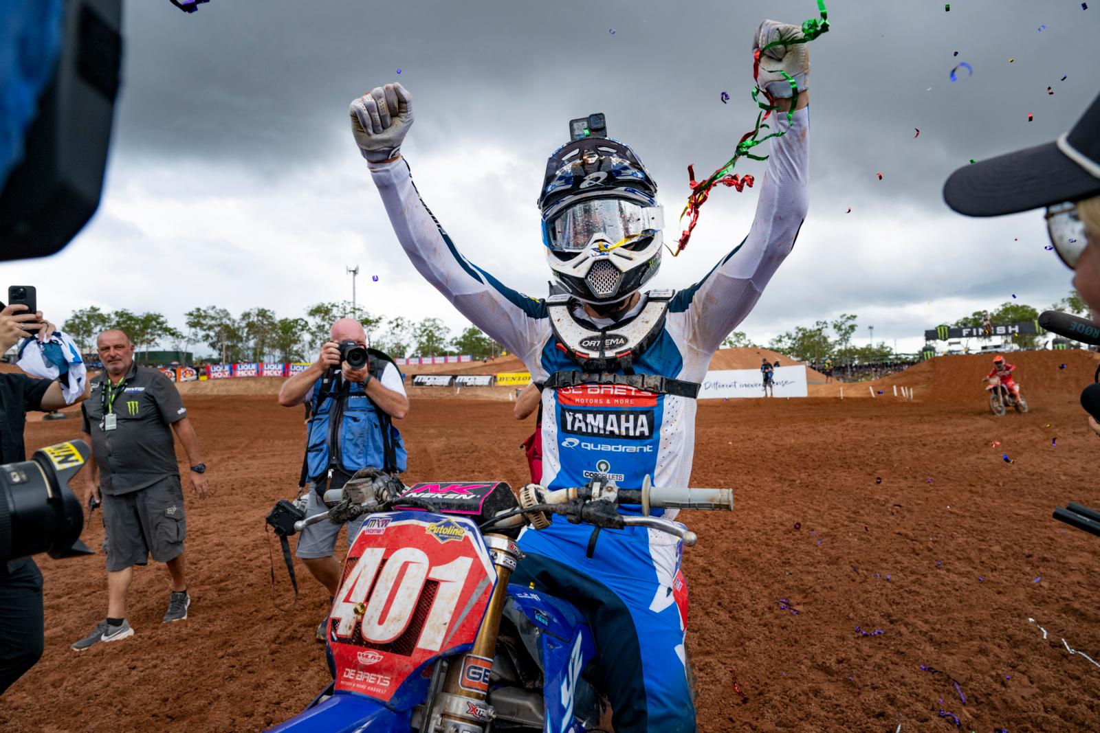Rick Elzinga Places Fifth Overall at a Wild MX2 World Championship
