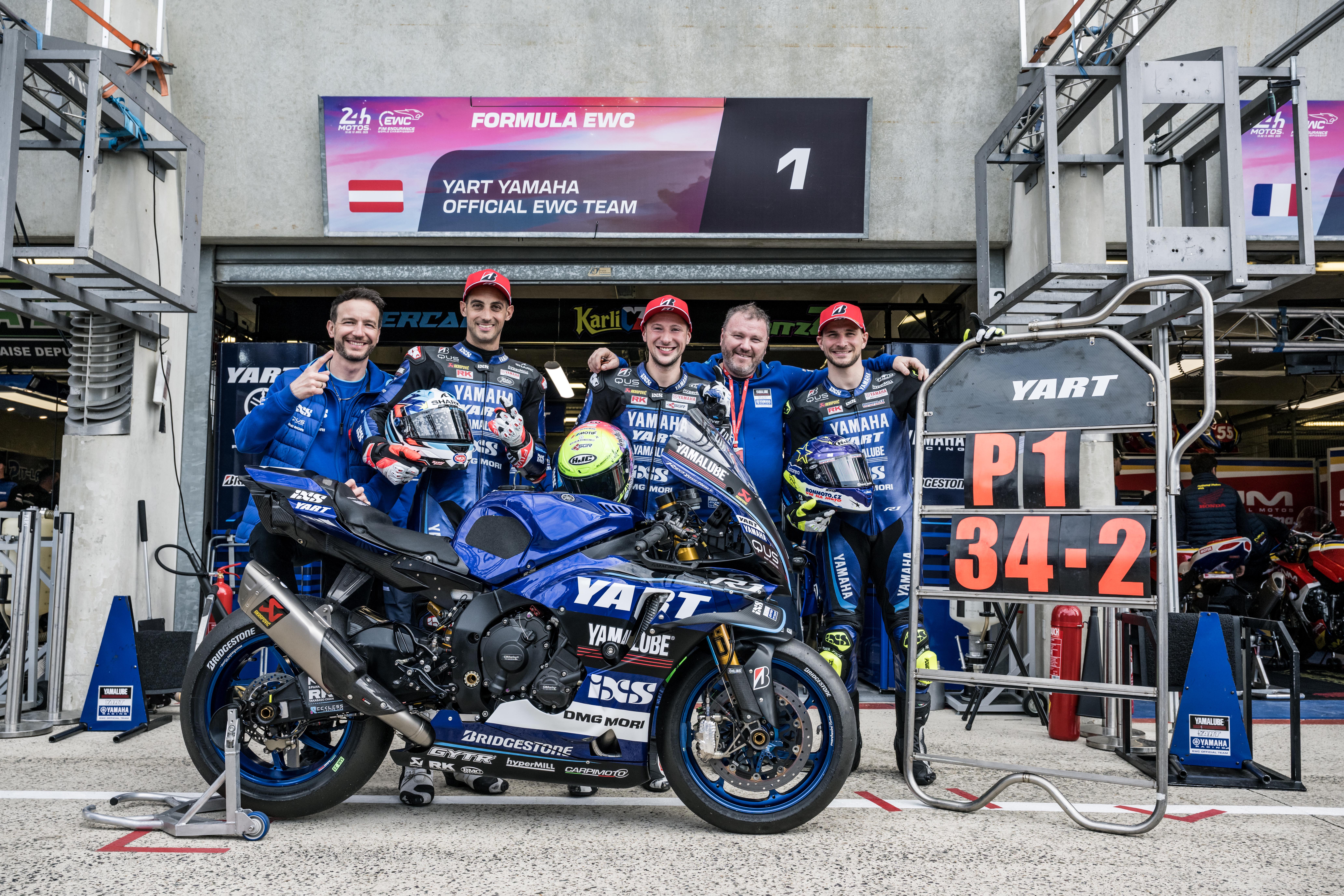 Record-Breaking YART Yamaha Claim Hat Trick of Poles at Le Mans