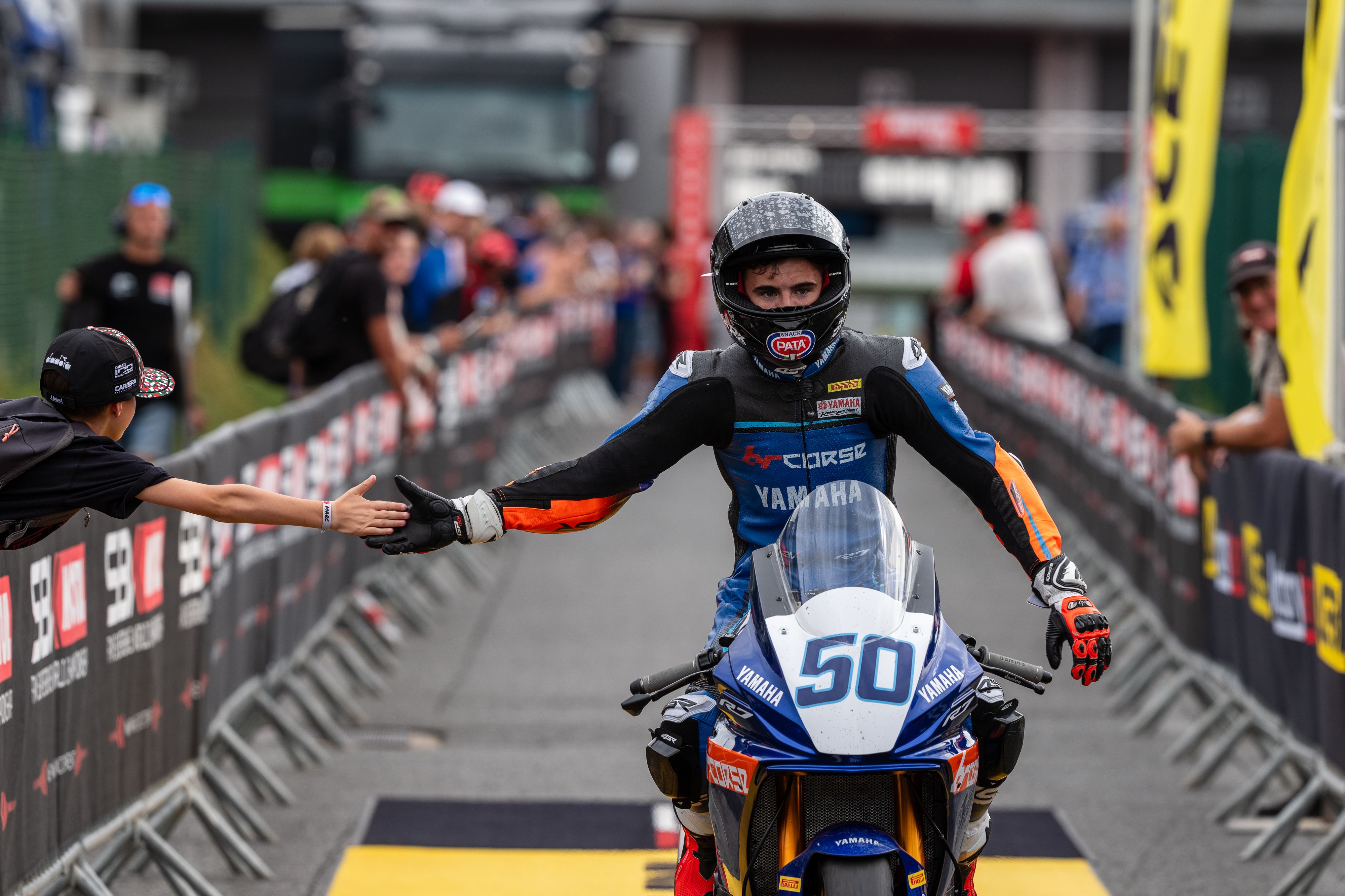 Carter Thompson finished second in WorldSPB Race 2