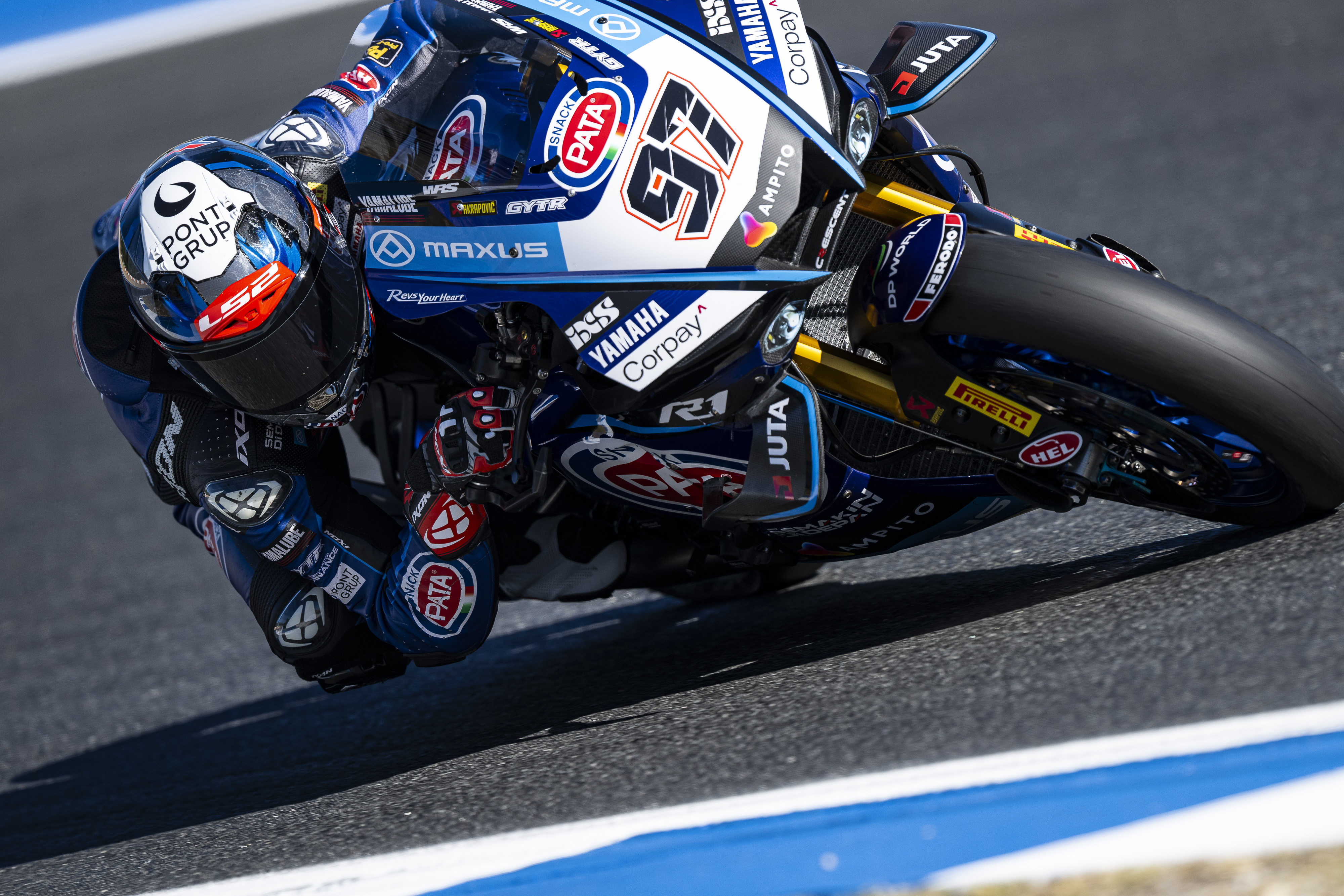 Vierge Inside the Top Five on Friday Morning as Pata Maxus Yamaha
