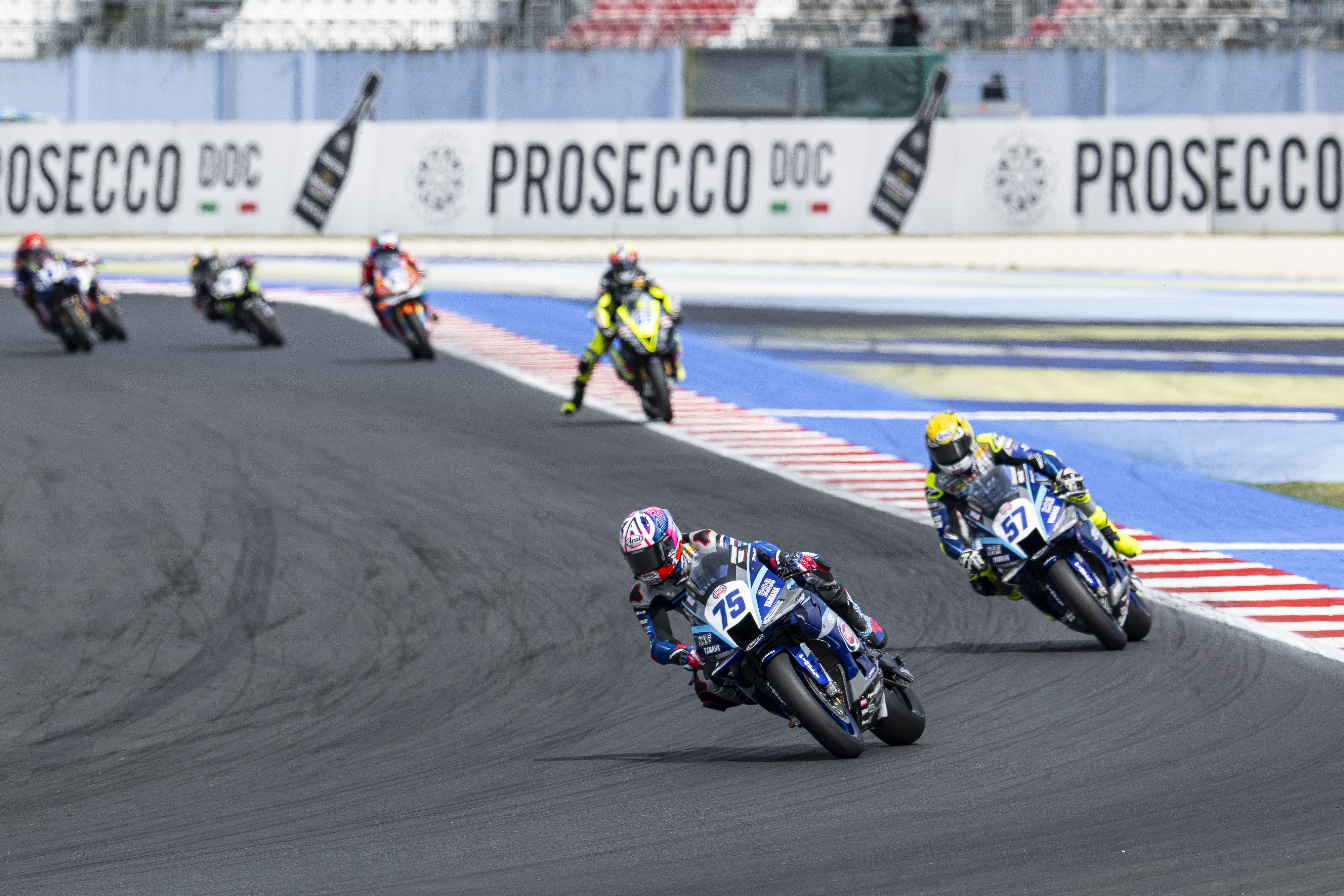 The AS BLU CRU Racing Team had a double podium on Sunday