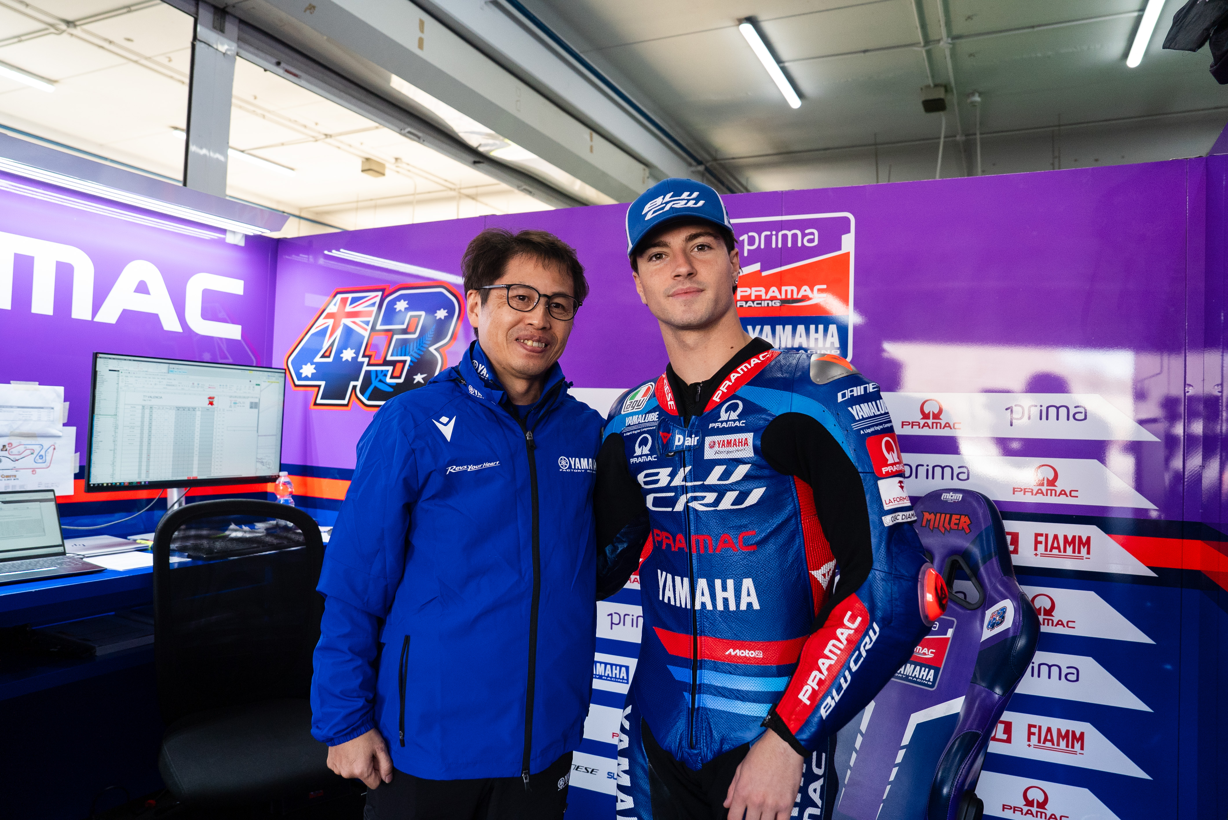 Izan Guevara Enjoys Yamaha Reward After Valencian GP Triumph