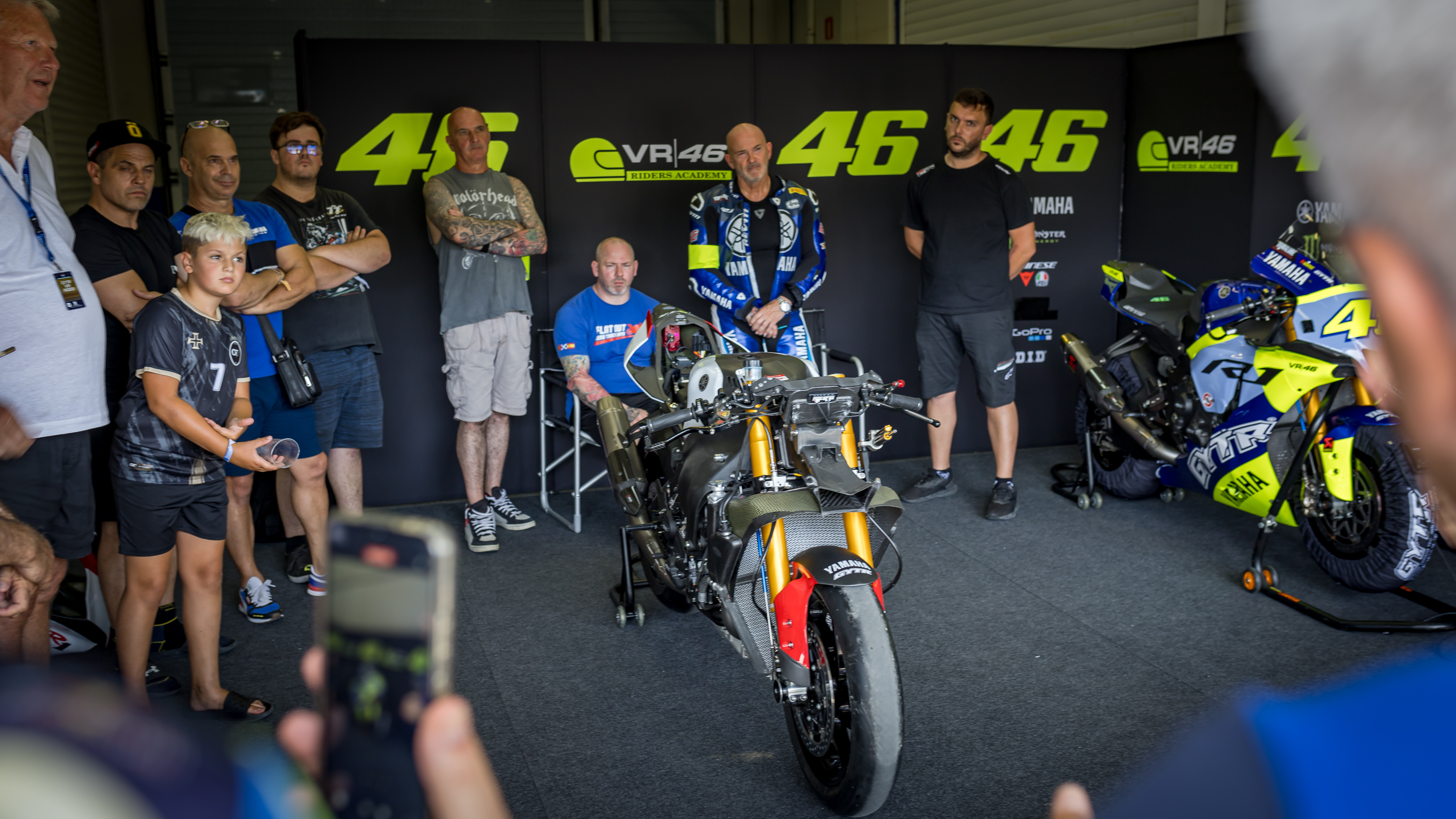 R1M Owners Joined on Track by Valentino Rossi as the Yamaha Racing ...