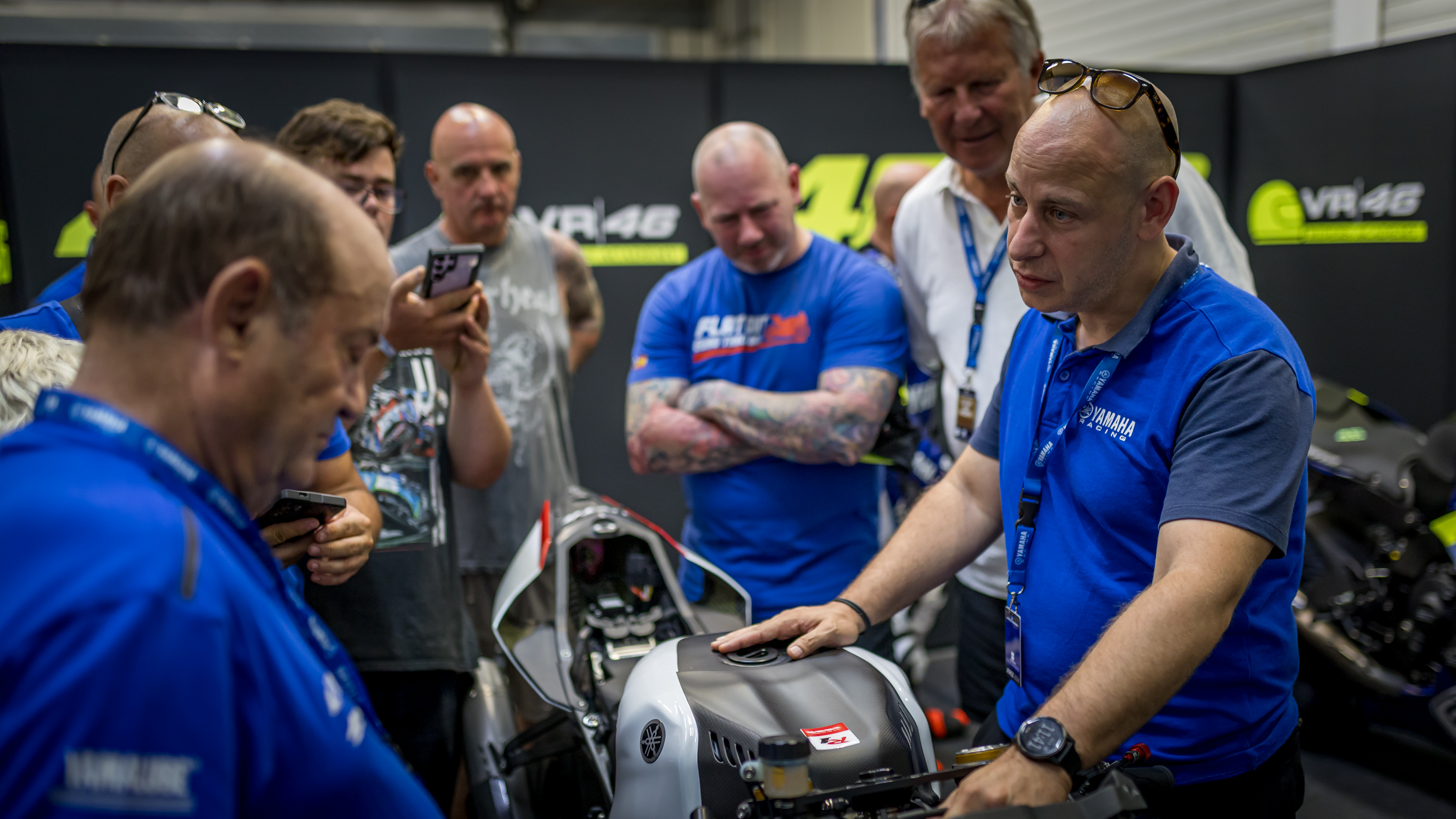 R1M Owners Joined on Track by Valentino Rossi as the Yamaha Racing ...