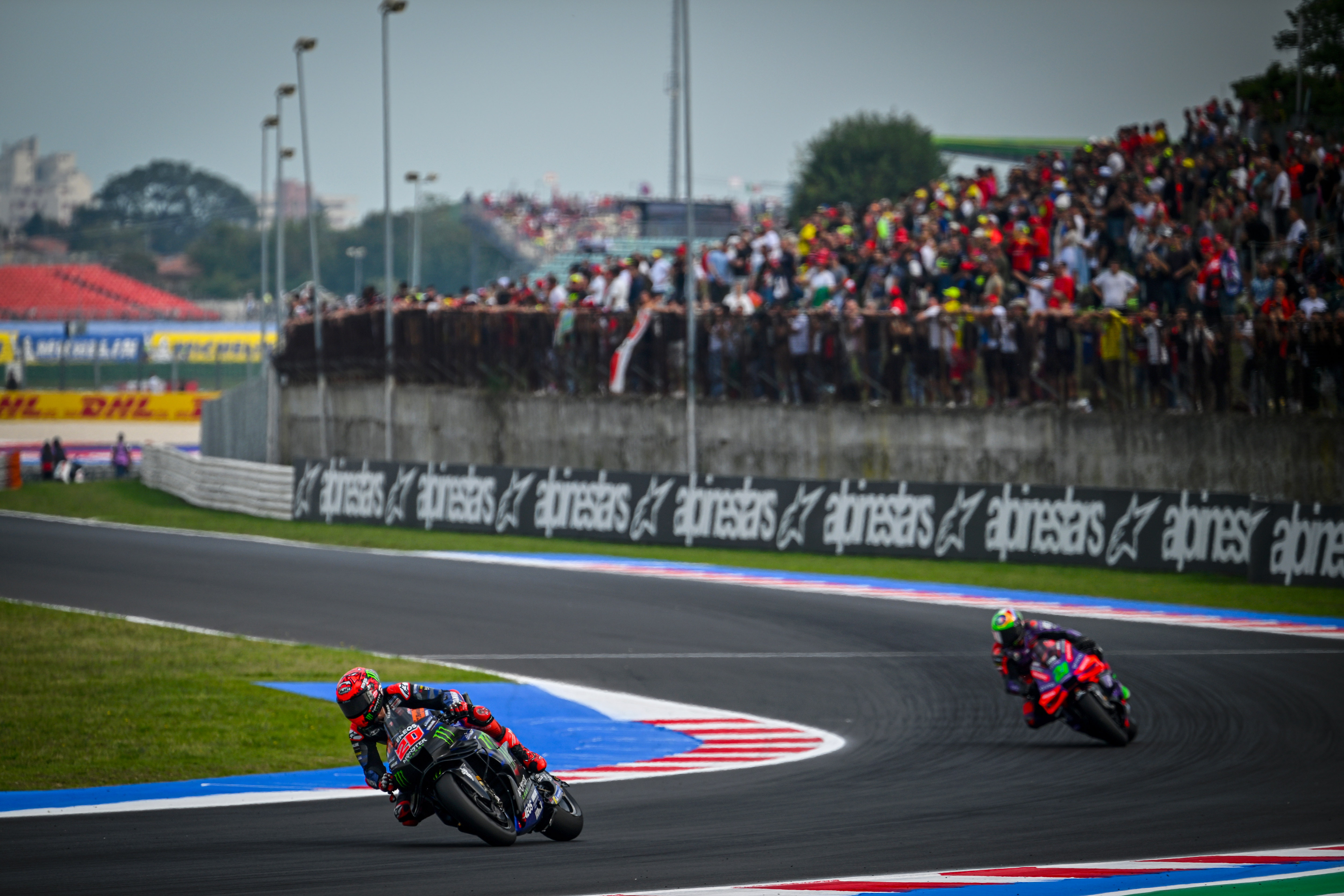 Quartararo Finishes Seventh after Pushing 100 Per Cent in Emilia ...