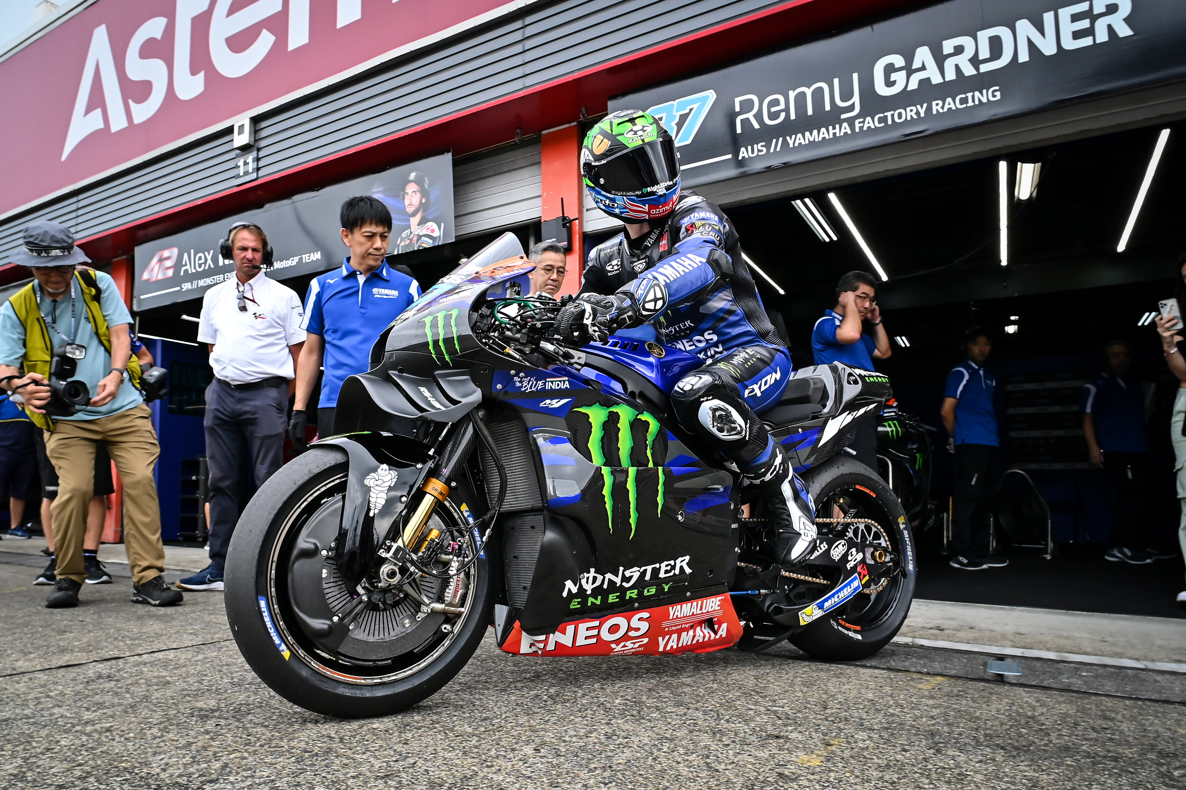 Gardner Gathers Data in Mixed Conditions on Japanese GP Friday 