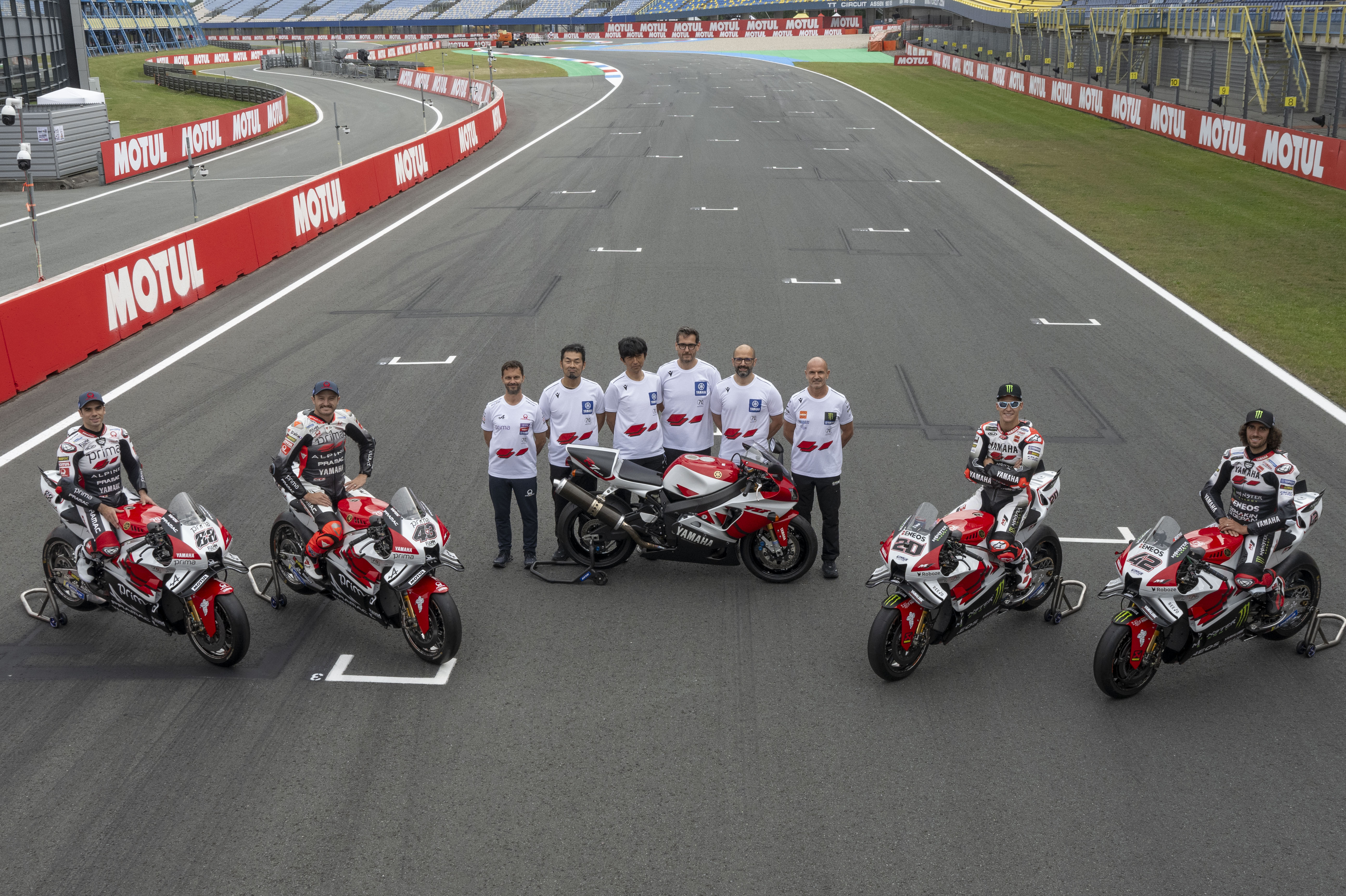 Yamaha Unveil Special Yamaha 70th Anniversary Livery ahead of